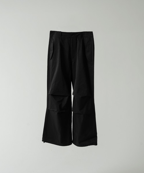 selle glant(セレグランテ)の「SNOW CAMO SEMI-FLARE MILITARY PANTS/スノーカモセミフレアミリタリーパンツ(カーゴパンツ・メンズ・ダークグレー/ブラック・MEDIUM/SMALL/LARGE)」の14枚目の写真