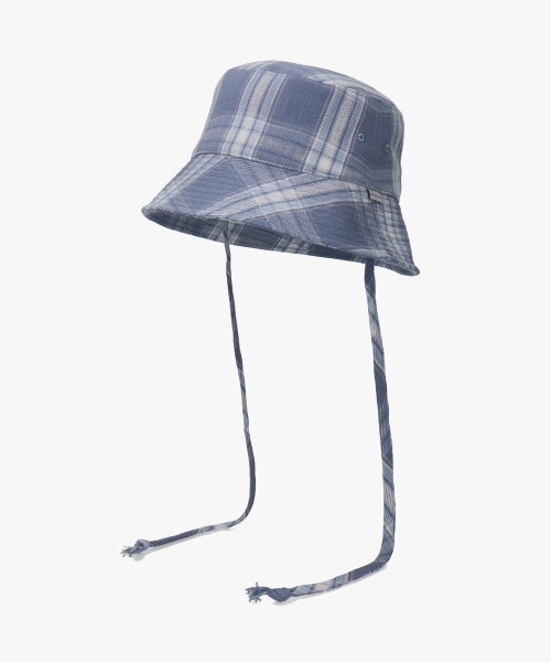 OVERRIDE(オーバーライド)の「OVERRIDE OGC CHECK BUCKET HAT SG / オーバーライド(ハット・レディース・ブルー/パープル/オレンジ・58cm)」の19枚目の写真