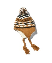 HOMEGAME（ホームゲーム）の「HOMEGAME ホームゲーム - ニットハット [POM KNIT BEANIE NORDIC HG231405]（ニットキャップ/ビーニー）」