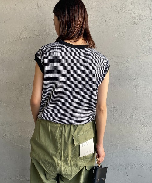 tシャツ カットバルーンノースリーブ579074 レディース セール】【LEE 6月号掲載】[HEALTHKNIT/ヘルスニット] 別注