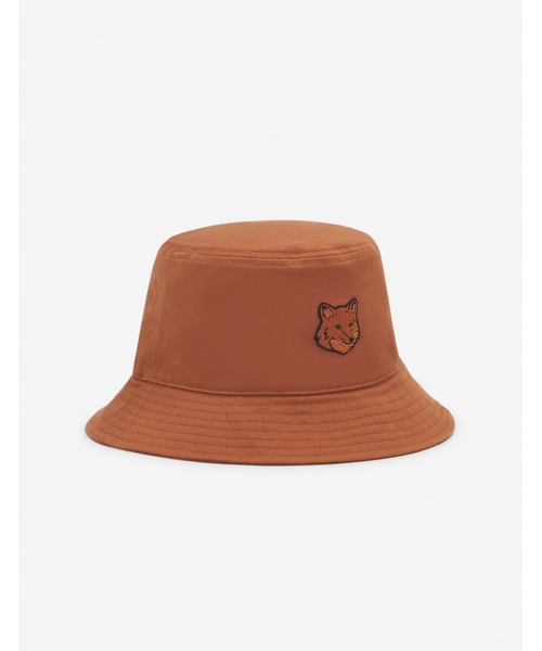 Maison Kitsune(メゾンキツネ)の「BOLD FOX HEAD BUCKET HAT(ハット・メンズ・ブラウン系その他・M/L/XS/S)」の3枚目の写真
