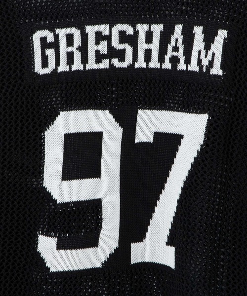 WEGO（ウィゴー）の「WEGO/ロゴメッシュジャガードニット（ニット/セーター・レディース・ブラック/オフホワイト/その他1・FREE）」の11枚目の写真