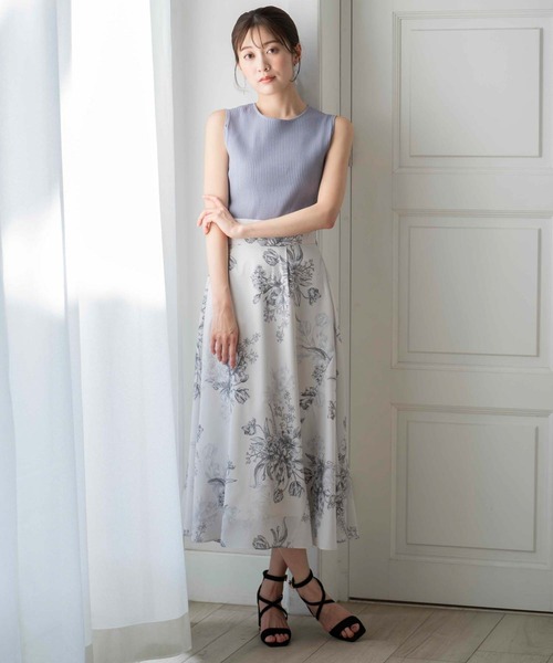 NOELA（ノエラ）の「シャドーフラワースカート（スカート）」 - WEAR