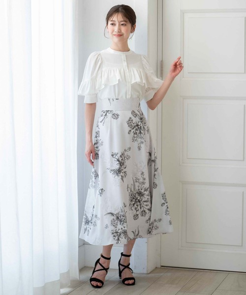 NOELA（ノエラ）の「シャドーフラワースカート（スカート）」 - WEAR