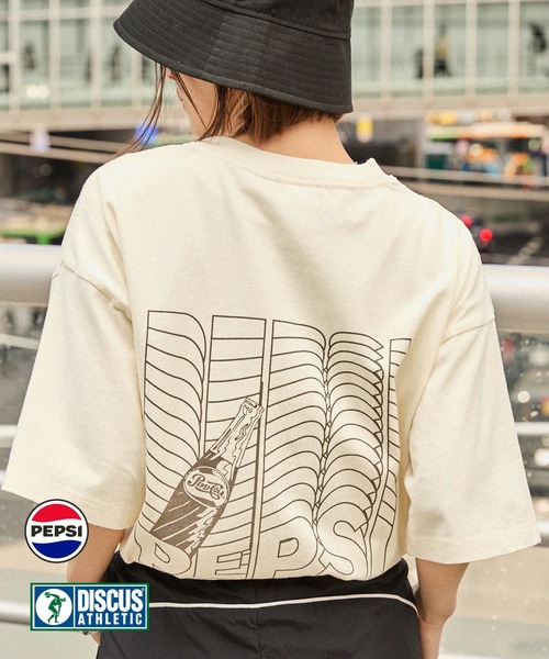 DISCUS ATHLETIC×PEPSI】コラボ ヴィンテージライクプリント
