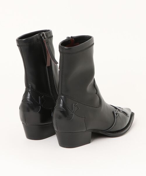 piu comoda（ピュコモダ）の「(piu comoda)ウエスタンブーツ（ブーツ・レディース・ブラウン/ブラック・37/38/36）」の14枚目の写真