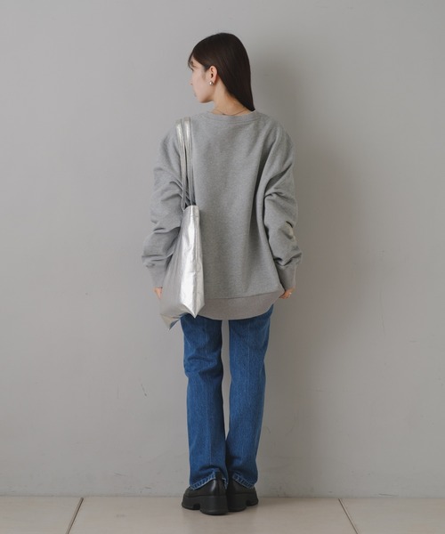 Kastane（カスタネ）の「【M.Lサイズ/ユニセックス】B 8GARDEN ロゴスウェット（スウェット・レディース・ブラック/レッド/ライトグレー/ブルー/グレー・L/M）」の14枚目の写真