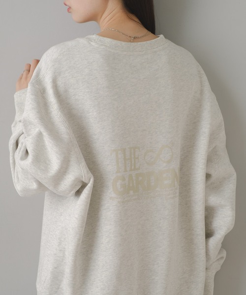 Kastane（カスタネ）の「【M.Lサイズ/ユニセックス】B 8GARDEN ロゴスウェット（スウェット・レディース・ブラック/レッド/ライトグレー/ブルー/グレー・L/M）」の16枚目の写真
