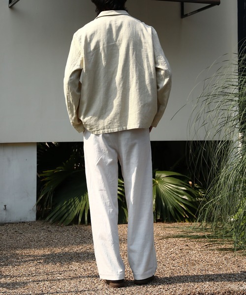 極美品✨Sartoria Cantarelli リネン テーラードジャケット Gready BrilliantLUラメリネンテーラードジャケット