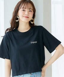 miclat | 大きいサイズ　クロップドコンパクトロゴＴシャツ　miclat(Tシャツ/カットソー)
