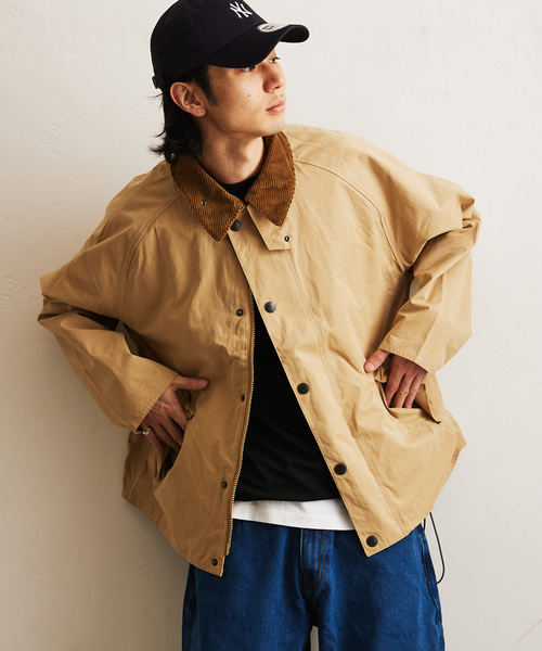 Barbour(バブアー)の「【BARBOUR / バブアー】os transporter casual MCA0931(ナイロンジャケット・メンズ・ベージュ・36/38/40)」の8枚目の写真