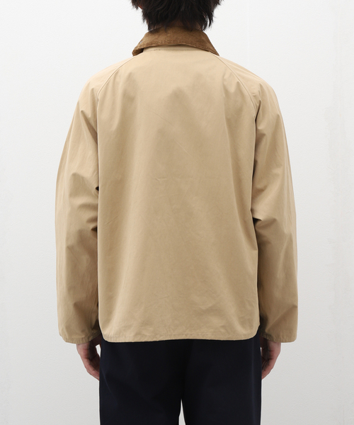Barbour ベージュ ナイロンジャケット　38サイズ Barbour ベージュ ナイロンジャケット 38サイズ ノンワックス