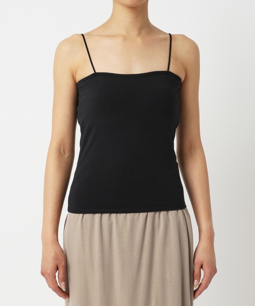 BARNYARDSTORM（バンヤードストーム）の「BARNYARDSTORM / カップインシンプルキャミ（キャミソール・レディース・ブラック/ベージュ/ホワイト・FREE）」の9枚目の写真