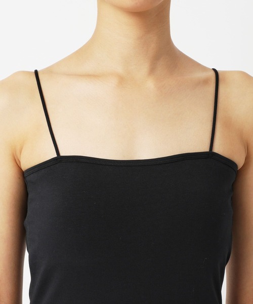 BARNYARDSTORM（バンヤードストーム）の「BARNYARDSTORM / カップインシンプルキャミ（キャミソール・レディース・ブラック/ベージュ/ホワイト・FREE）」の12枚目の写真