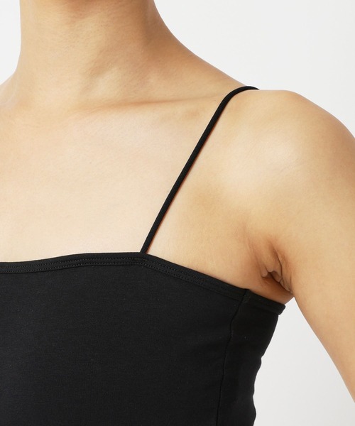 BARNYARDSTORM（バンヤードストーム）の「BARNYARDSTORM / カップインシンプルキャミ（キャミソール・レディース・ブラック/ベージュ/ホワイト・FREE）」の14枚目の写真