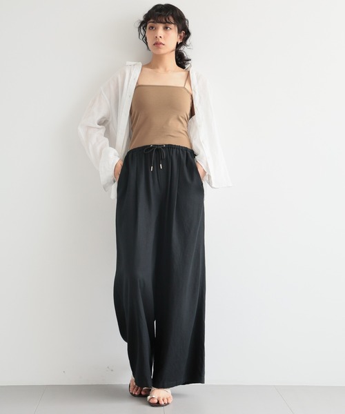 BARNYARDSTORM（バンヤードストーム）の「BARNYARDSTORM / カップインシンプルキャミ（キャミソール・レディース・ブラック/ベージュ/ホワイト・FREE）」の21枚目の写真