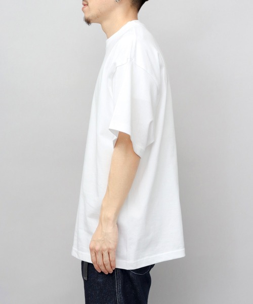 セール】8.2オンス オーガニックコットン糸 ルーズシルエット Tシャツ