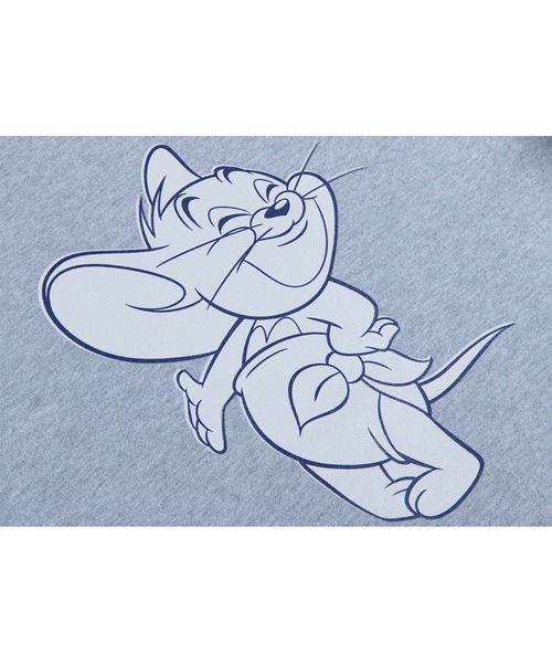 MEDICOM TOY LIFE ENTERTAINMENT(メディコムトイライフエンターテイメント)の「MLE<TOM and JERRY> CREW NECK SWEATSHIRT(TUFFY)(スウェット・メンズ・ホワイト/グレー・XX-LARGE/X-LARGE/LARGE/MEDIUM/SMALL)」の3枚目の写真