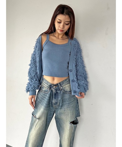 フリンジヤーンカーデ（カーディガン/ボレロ）｜EGOIST（エゴイスト）