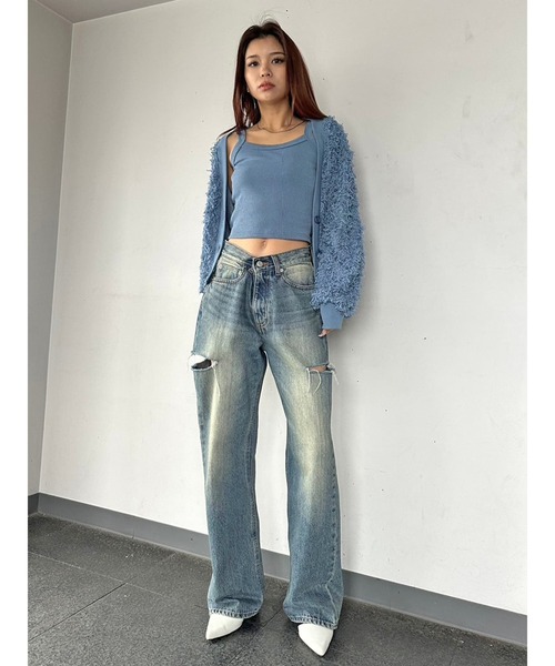 フリンジヤーンカーデ（カーディガン/ボレロ）｜EGOIST（エゴイスト）