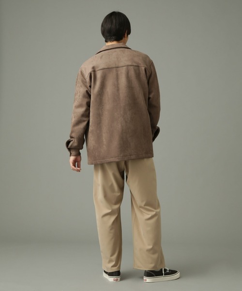 Apo(s)ture(アポスチャー)の「LUCAS-001/合繊ワイドパンツ(その他パンツ・メンズ・ブラック/グリーン/チャコール/ベージュ・XS/S/M/L/XL)」の15枚目の写真