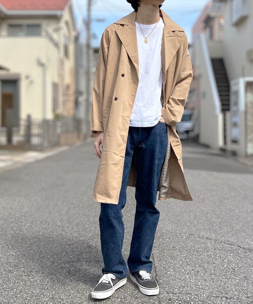 【セール】トレンチコート メンズ ライトアウター（トレンチコート）｜BEATJIVE（ビートジャイブ）