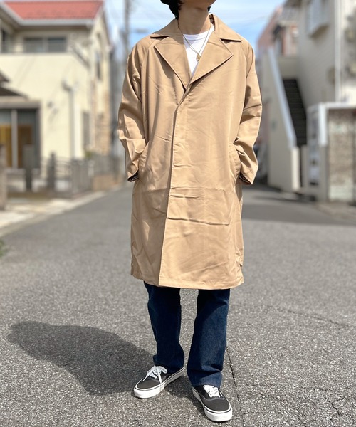 【セール】トレンチコート メンズ ライトアウター（トレンチコート）｜BEATJIVE（ビートジャイブ）
