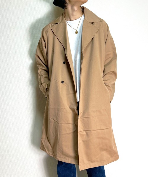 【セール】トレンチコート メンズ ライトアウター（トレンチコート）｜BEATJIVE（ビートジャイブ）