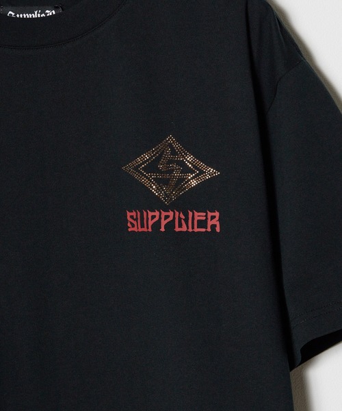 SUPPLIER(サプライヤー)の「SUPPLIER/サプライヤー Wagmi Kaisei Tee Tシャツ(Tシャツ/カットソー・メンズ・ホワイト/ブラック・M/L/XL)」の3枚目の写真
