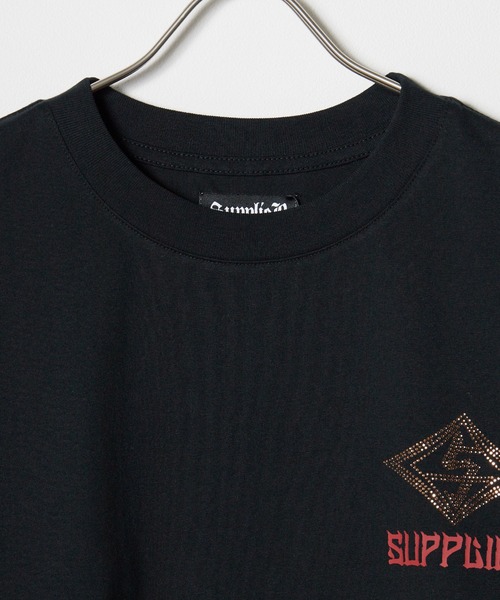 SUPPLIER(サプライヤー)の「SUPPLIER/サプライヤー Wagmi Kaisei Tee Tシャツ(Tシャツ/カットソー・メンズ・ホワイト/ブラック・M/L/XL)」の7枚目の写真