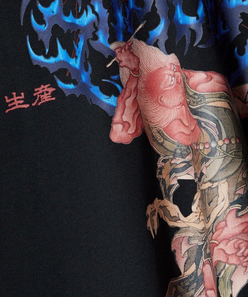 SUPPLIER(サプライヤー)の「SUPPLIER/サプライヤー Wagmi Kaisei Tee Tシャツ(Tシャツ/カットソー・メンズ・ホワイト/ブラック・M/L/XL)」の6枚目の写真