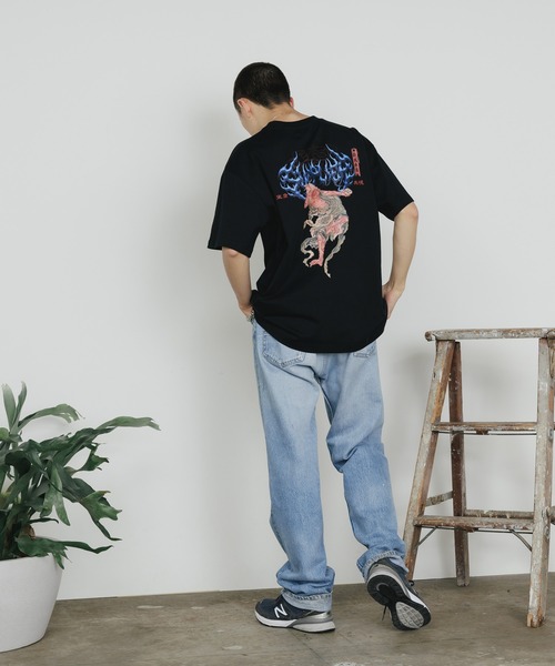 SUPPLIER(サプライヤー)の「SUPPLIER/サプライヤー Wagmi Kaisei Tee Tシャツ(Tシャツ/カットソー・メンズ・ホワイト/ブラック・M/L/XL)」の17枚目の写真