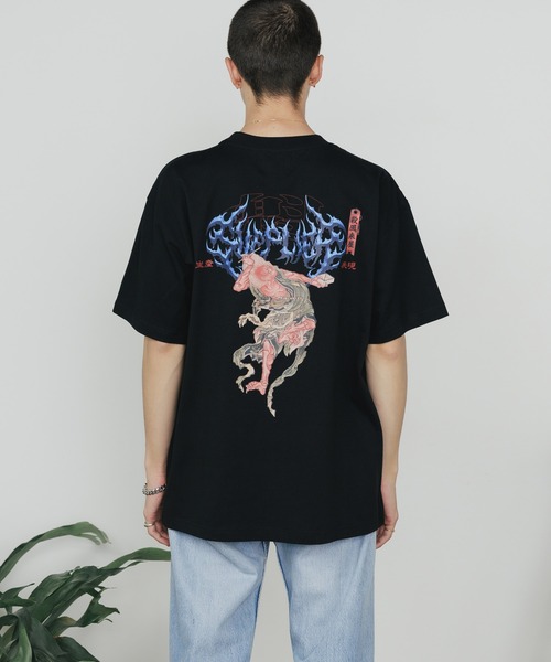 SUPPLIER(サプライヤー)の「SUPPLIER/サプライヤー Wagmi Kaisei Tee Tシャツ(Tシャツ/カットソー・メンズ・ホワイト/ブラック・M/L/XL)」の10枚目の写真