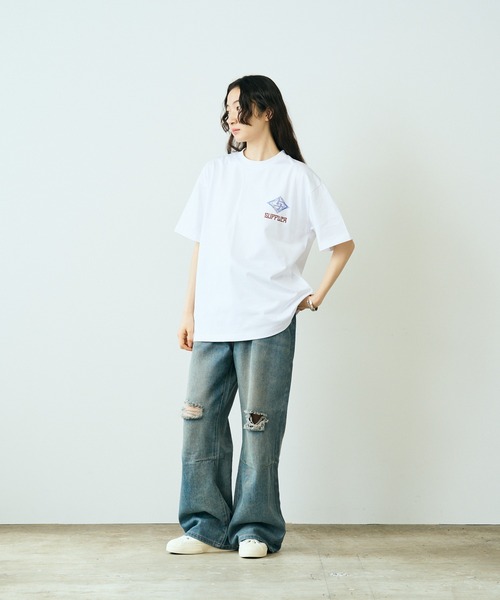 SUPPLIER(サプライヤー)の「SUPPLIER/サプライヤー Wagmi Kaisei Tee Tシャツ(Tシャツ/カットソー・メンズ・ホワイト/ブラック・M/L/XL)」の12枚目の写真