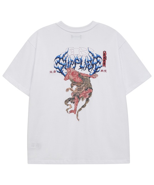 SUPPLIER(サプライヤー)の「SUPPLIER/サプライヤー Wagmi Kaisei Tee Tシャツ(Tシャツ/カットソー・メンズ・ホワイト/ブラック・M/L/XL)」の20枚目の写真
