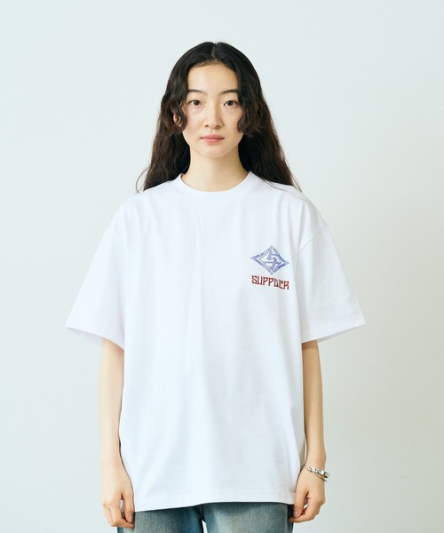 SUPPLIER(サプライヤー)の「SUPPLIER/サプライヤー Wagmi Kaisei Tee Tシャツ(Tシャツ/カットソー・メンズ・ホワイト/ブラック・M/L/XL)」の18枚目の写真
