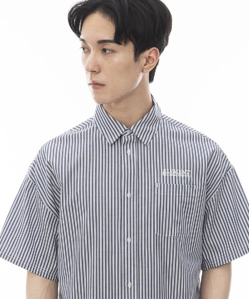 セール】ELEMENT メンズ BIG SKATE STRIPE SS 半袖シャツ 【2024年夏