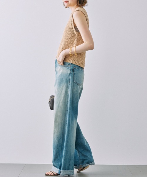 BABYLONE（バビロン）の「バックスリットノースリプルオーバー（ニット/セーター・レディース・ライトグレー/ブラック/ライトベージュ・フリー）」の22枚目の写真