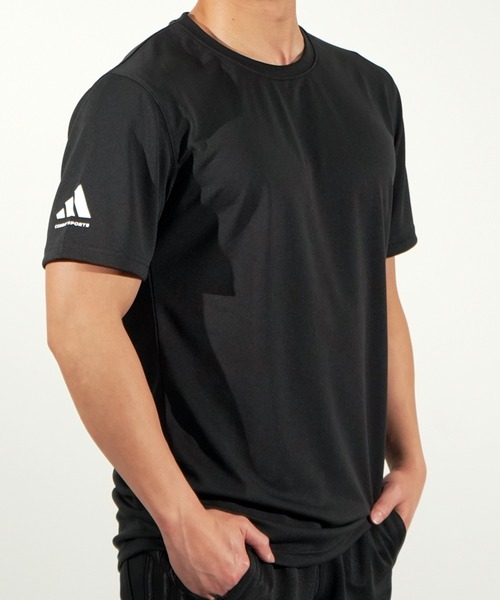 adidas(アディダス)の「【adidas combat sports】アディダスコンバットスポーツ Tシャツ/半袖 adiTSG-PROMO(Tシャツ/カットソー・メンズ・ホワイト×ブラック/ブラック×ホワイト/ネイビー×ホワイト・M/L/XL)」の3枚目の写真