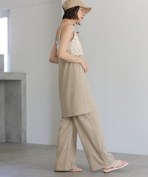 select MOCA(セレクトモカ)の「かぎ針ビスチェ(ベスト・レディース・ブラック/アイボリー・FREE)」の10枚目の写真