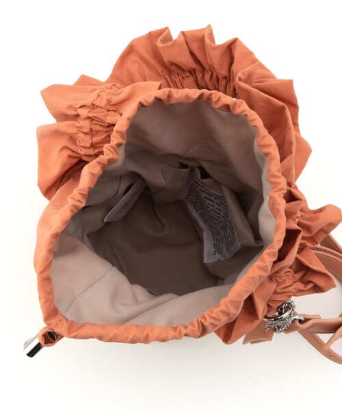 index(インデックス)の「◆持ち手フリルバケツショルダー(ショルダーバッグ・レディース・オレンジ/ブラック/パープル系4・00)」の10枚目の写真