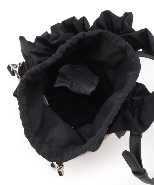 index(インデックス)の「◆持ち手フリルバケツショルダー(ショルダーバッグ・レディース・オレンジ/ブラック/パープル系4・00)」の11枚目の写真