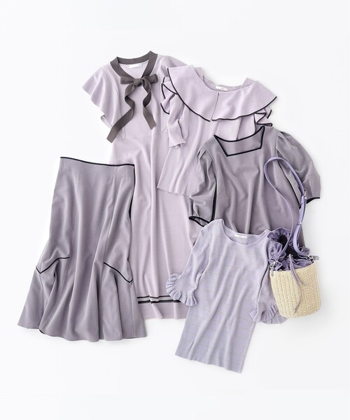 index(インデックス)の「◆持ち手フリルバケツショルダー(ショルダーバッグ・レディース・オレンジ/ブラック/パープル系4・00)」の17枚目の写真