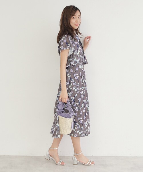 index(インデックス)の「◆持ち手フリルバケツショルダー(ショルダーバッグ・レディース・オレンジ/ブラック/パープル系4・00)」の21枚目の写真