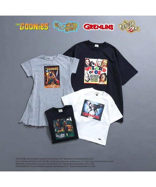 F.O.KIDS（エフオーキッズ）の「【親子・兄妹お揃い可能】Warner Bros. ムービーコレクション コラボTシャツ（Tシャツ/カットソー・キッズ・その他11/オフホワイト/グレー/ブラック・90/100/110/120/80/130/95/140/150）」の11枚目の写真