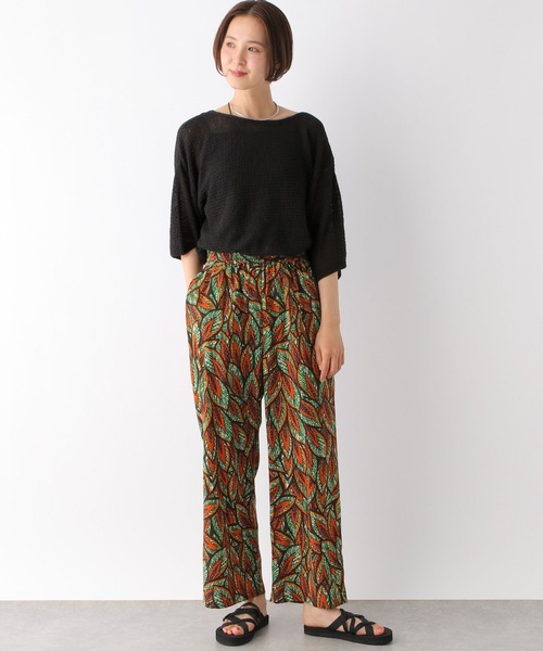 LEPSIM（レプシィム）の「5ゲージメッシュプルオーバーSS　127647（ニット/セーター・レディース・ライトグレー/グリーン系その他/ブラック/オフホワイト・FREE）」の13枚目の写真