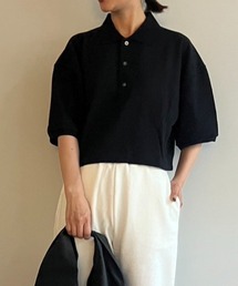 CLANE（クラネ）の「CLANE CROPPED POLO TOPS（ポロシャツ）」 - WEAR