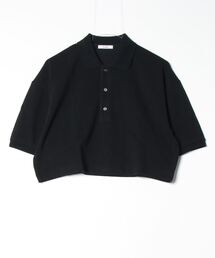 CLANE（クラネ）の「CLANE CROPPED POLO TOPS（ポロシャツ