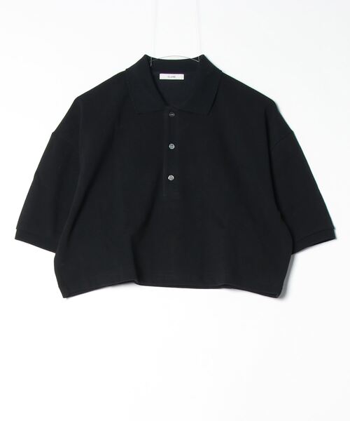 CLANE ポロシャツ CLANE（クラネ）の「CLANE CROPPED POLO TOPS（ポロシャツ