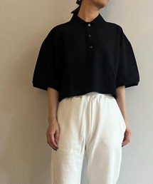 CLANE CROPPED POLO TOPS クラネ ポロシャツ CLANE/クラネ】CROPPED POLO TOPS/クロップドポロトップス